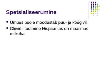 Hispaania põllumajandus #15