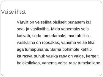 Lihaveised #18
