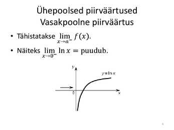 FUNKTSIOONI PIIRVÄÄRTUS #8