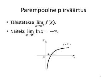 FUNKTSIOONI PIIRVÄÄRTUS #9