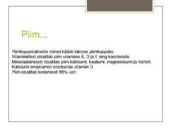 Piimast valgehallitusjuustu saamine #5