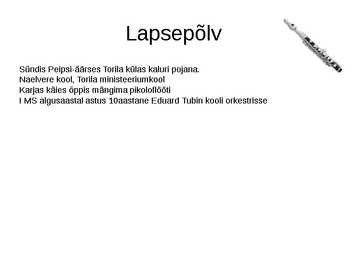 Eduard Tubin elu ja looming #4