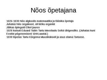 Eduard Tubin elu ja looming #6