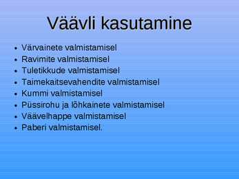 VÄÄVEL #8