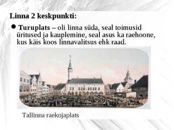 Linnakultuur keskajal #4