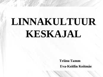 Linnakultuur keskajal