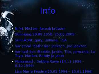 Michael Jacksoni elulugu #2