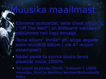 Michael Jacksoni elulugu #4