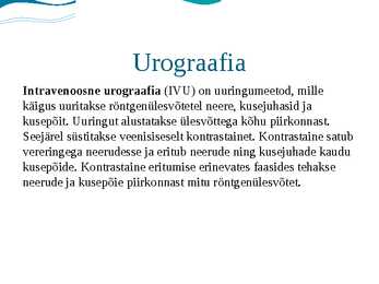 Patsiendi ettevalmistamine protseduurideks #4