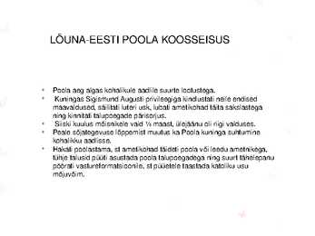 Eesti kolme kuningriigi vahel jagatuna slaid #2