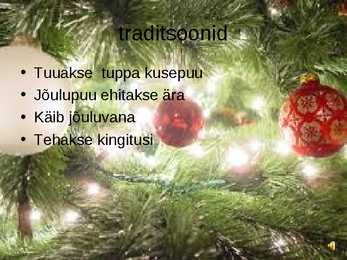 Powerpoint esitlus jõulud #4