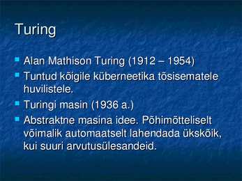 Arvutite ajalugu presentatsioon #12