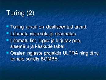 Arvutite ajalugu presentatsioon #13