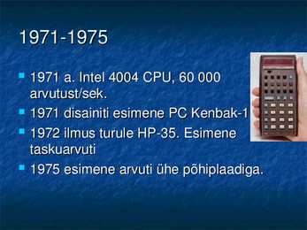 Arvutite ajalugu presentatsioon #17