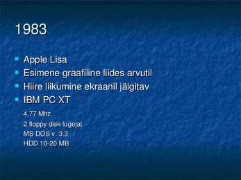 Arvutite ajalugu presentatsioon #20