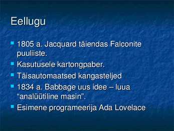 Arvutite ajalugu presentatsioon #7