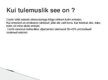 Munaraku kehaväline viljastamine #4