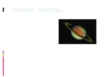 Planeet saturn #4