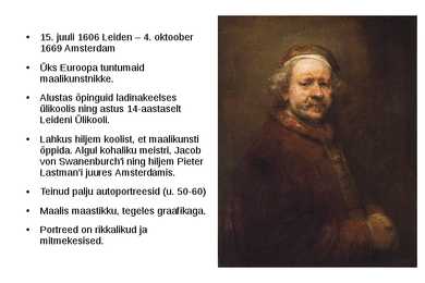 Rembrandti maalid #2