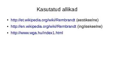 Rembrandti maalid #13