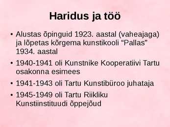 Gustav Raud - tema loomingust #3
