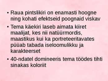 Gustav Raud - tema loomingust #5