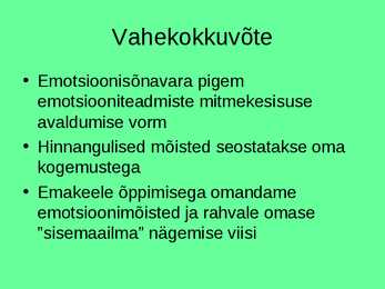 Emotsioonid-eestlaste sõnavara #15