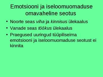Emotsioonid-eestlaste sõnavara #20