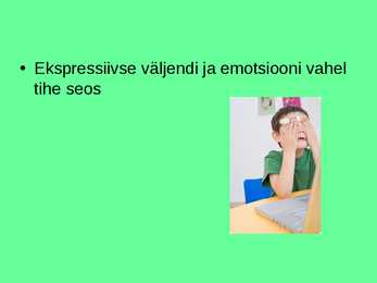 Emotsioonid-eestlaste sõnavara #3