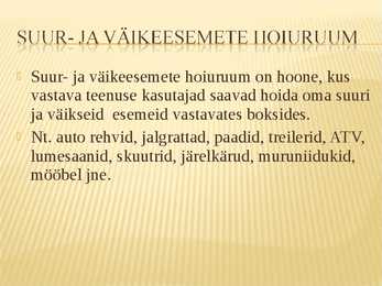 Esitlus äriidee kohta #2