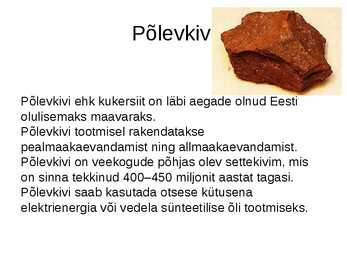 Eesti energiamajandus #7