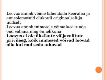 Loovus #8