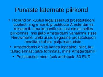 Amsterdam-unistuste reis #6
