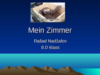 Mein Zimmer