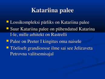 Tsarskoje Selo powerpointi esitus #3