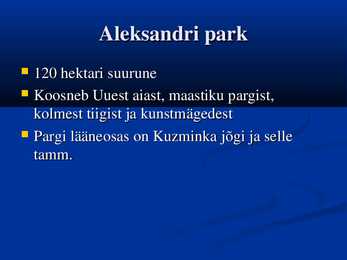 Tsarskoje Selo powerpointi esitus #5