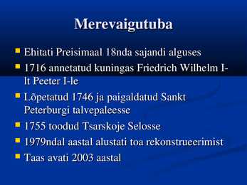 Tsarskoje Selo powerpointi esitus #9