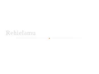 Rehielamu power point
