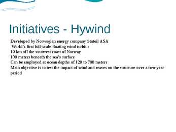 Floating Wind Turbines #11