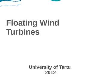 Floating Wind Turbines