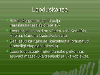 Sakala kõrgustiku esitlus #11