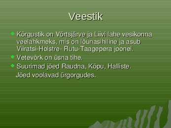 Sakala kõrgustiku esitlus #3