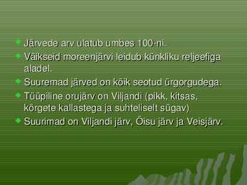 Sakala kõrgustiku esitlus #4