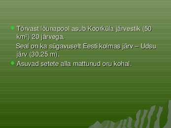 Sakala kõrgustiku esitlus #5