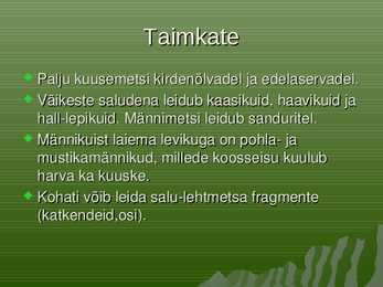 Sakala kõrgustiku esitlus #9