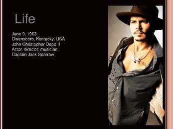 Johnny Depp esitlus #3