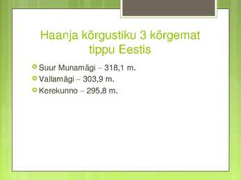 Esitlus Haanja looduspargist #11