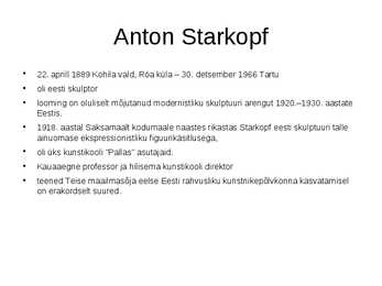 Eesti kunst 1918-1944 #7