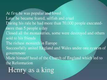 Henry VIII #7