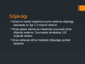 Tänapäeva Hiina #6
